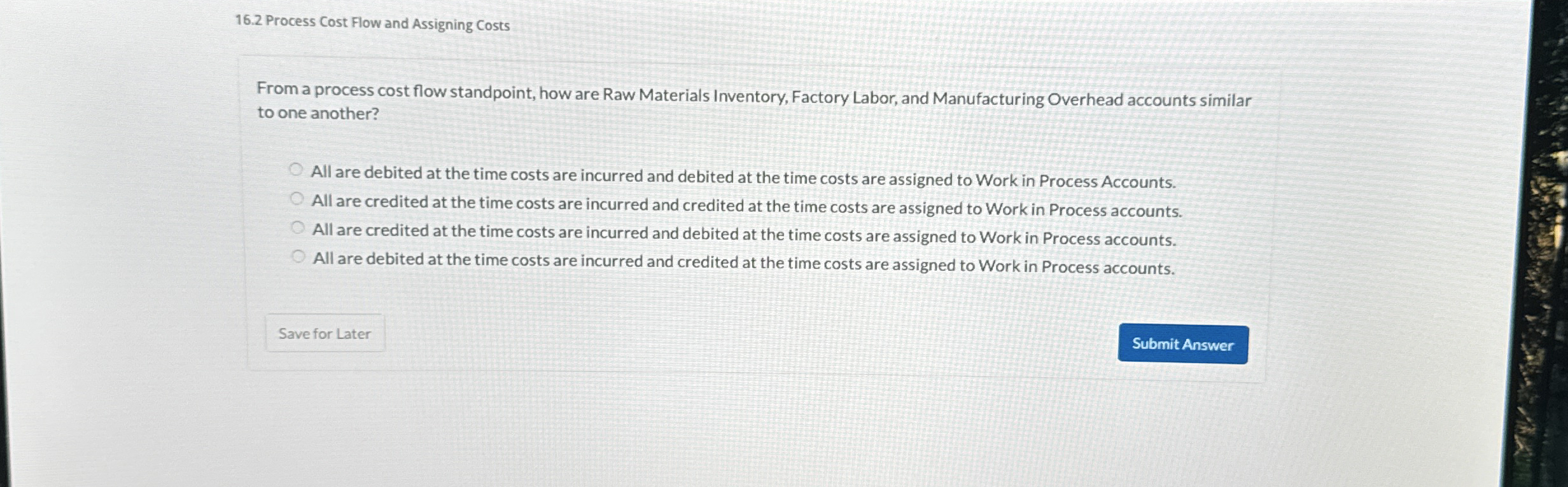  16.2 Process Cost Flow and Assigning Costs From a process cost