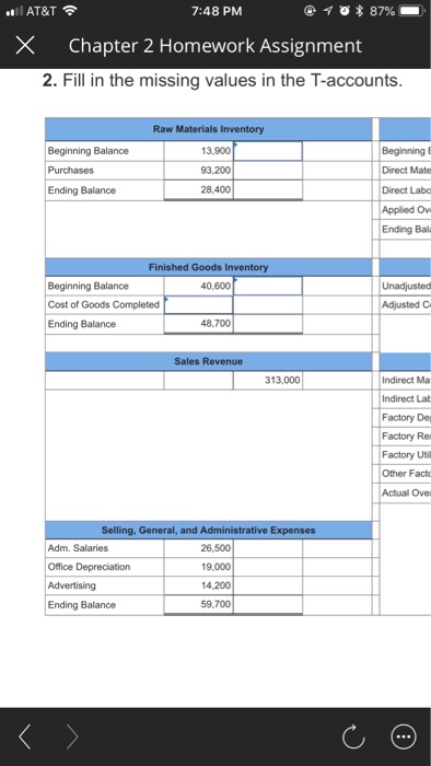 Natalie Longo Managerial Acc ting Webo 2 Hemework Question jo 12.50 points
