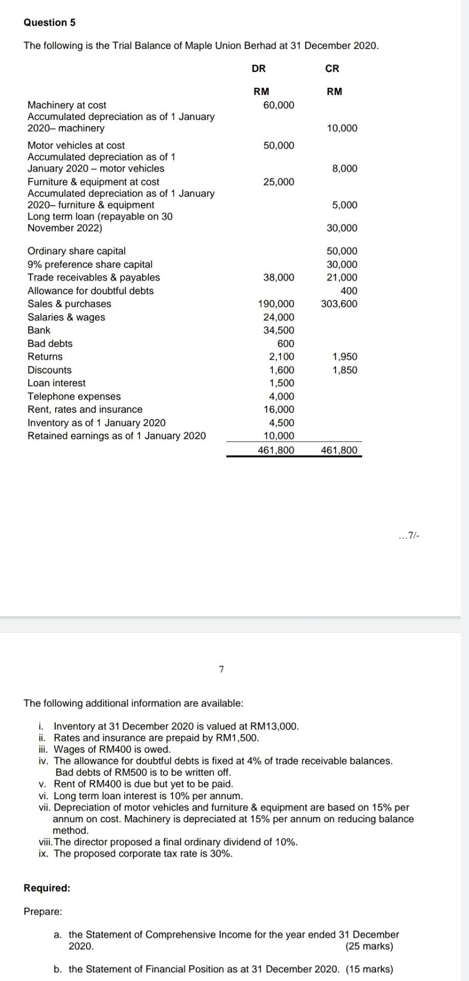 Please help to solve question b. Please use the correct format, thanks.