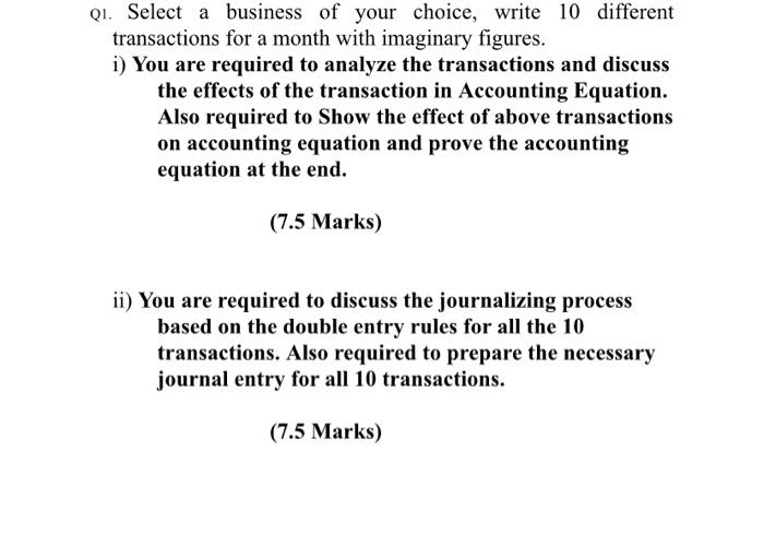  need solve the second question only solution in a table Same