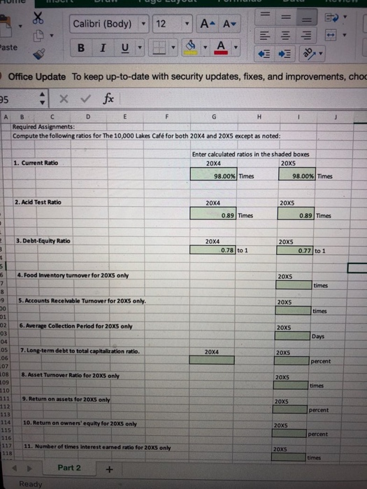  Answer questions 1-18 from the information given. Please help solve with