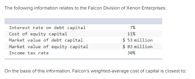 A. 3.76%. B. 7.83%. C. 8.62%. D. 9.44%. E. None of