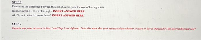 instructions for you to complete this week's assignment. The important thing is