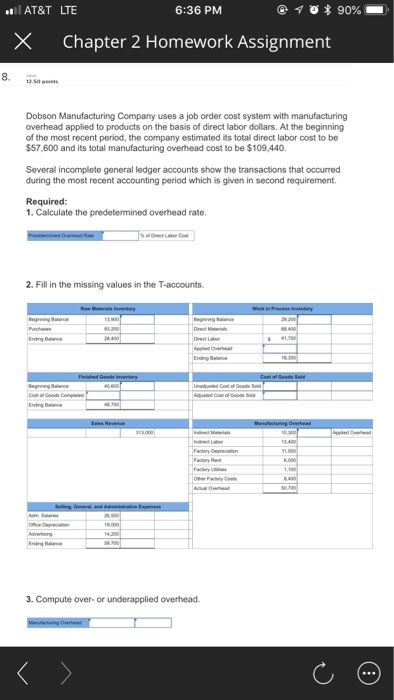  Please complete both! AT&T LTE 6:36 PM * 90% Chapter 2