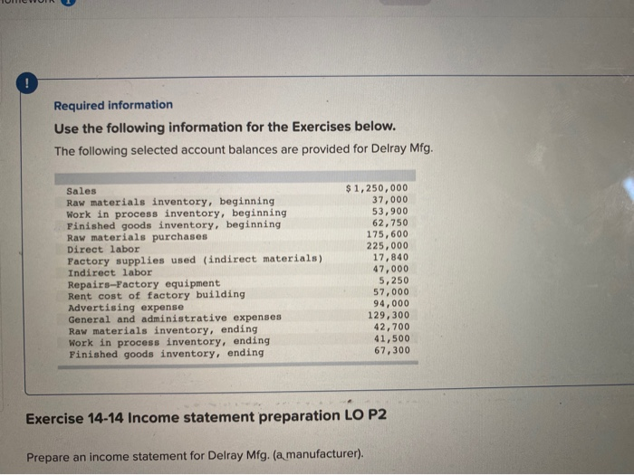  Please help me answer this question. Required information Use the following