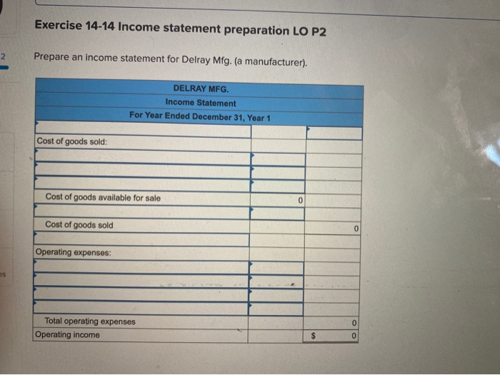information for the Exercises below. The following selected account balances are provided