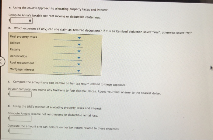 Anna rented her vacation home for 30 days, used it personally for