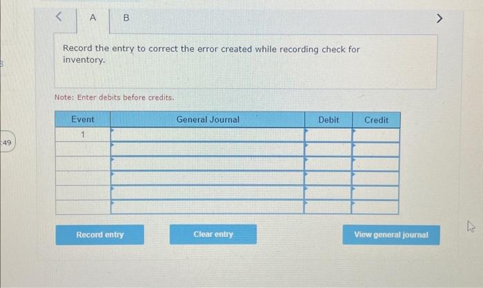 a card shop. Halrs Cards. The followng cash information is avallable for