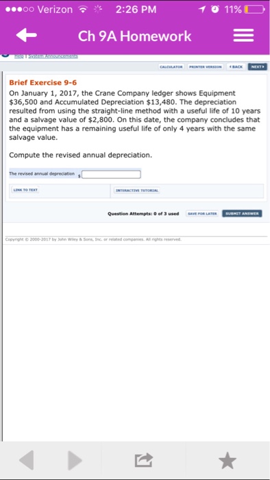 9-1 These expenditures were incurred by Crane Company in purchasing land: cash