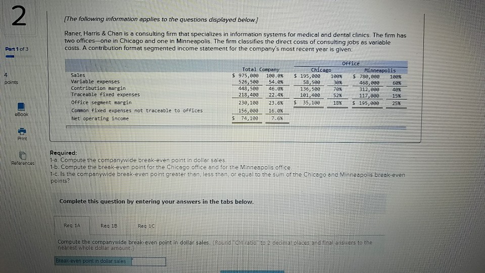 5 390,000 620,00 $550,000 East West Sales Variable expenses as a percentage
