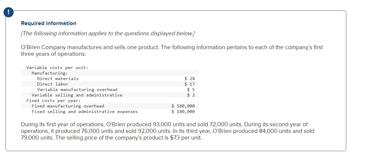 Chapter 4 Question 1 Please explain how to set this up in