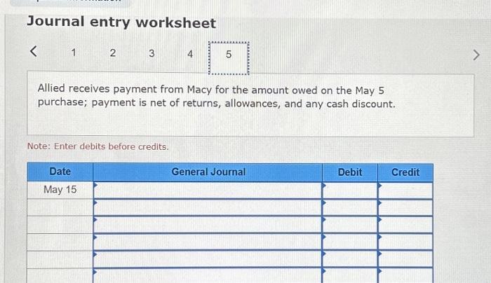 of the units in inventory for $15 per unit (invoice total: $7,500