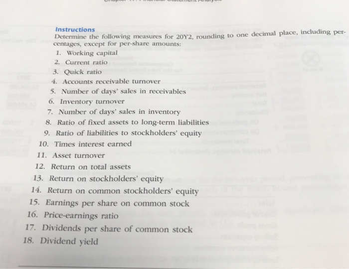 profitability The comparative financial statements of Marshall Inc. are as follows. The