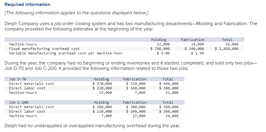 Please make sure to: Round your intermediate calculations to 2 decimal places.