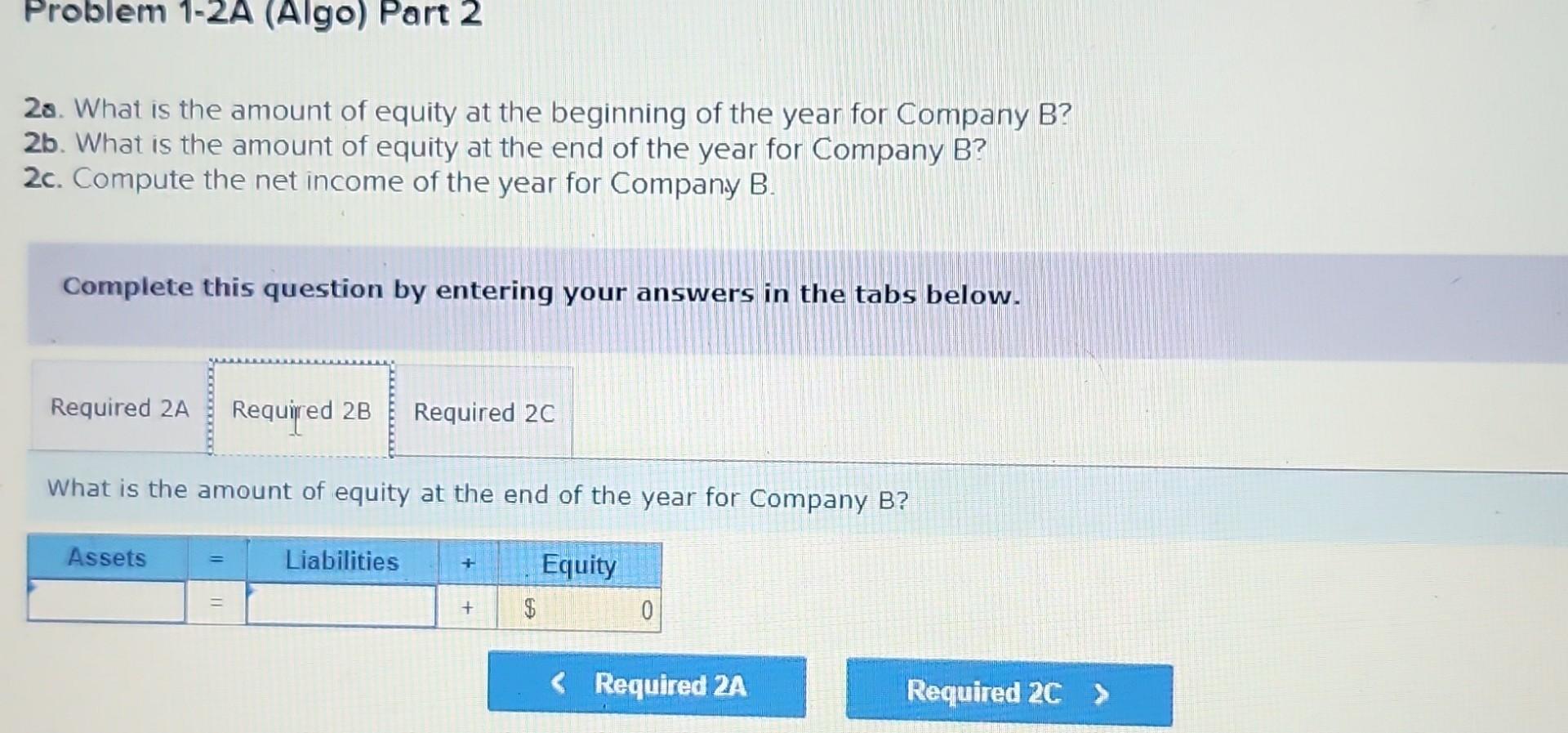 displayed below.] The following financial statement information is from five separate companies.