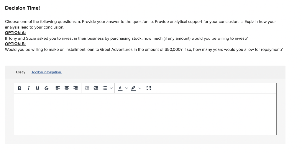 Suzie were able to use the money received from borrowing and the