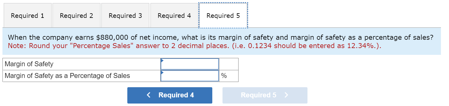 60 percent of sales. Erin Shelton, Incorporated, earned $780,000 in profit last
