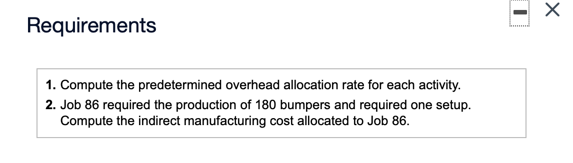 15,000 Number of parts Machine setup 4,200 Number of setups Insertion of