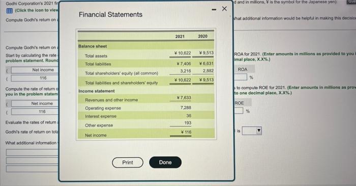 everything for a thumbs up GBdh Compraben's 2021 financial statements reported the