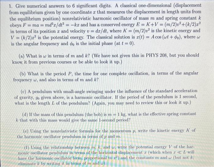 Please answer all parts if the question. Yes, this is all one