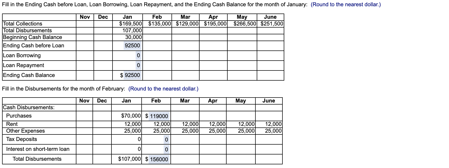 sale. During November and December of 2018, Lewis's sales were $200,000 and