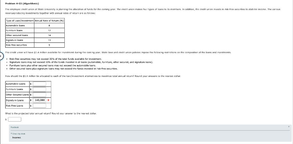  If you can provide, steps using excel for future questions, it