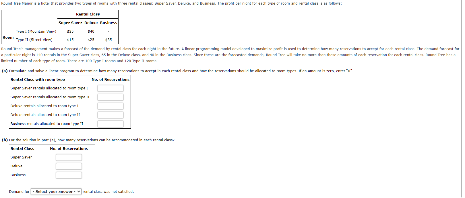  Round Tree Manor is a hotel that provides two types of