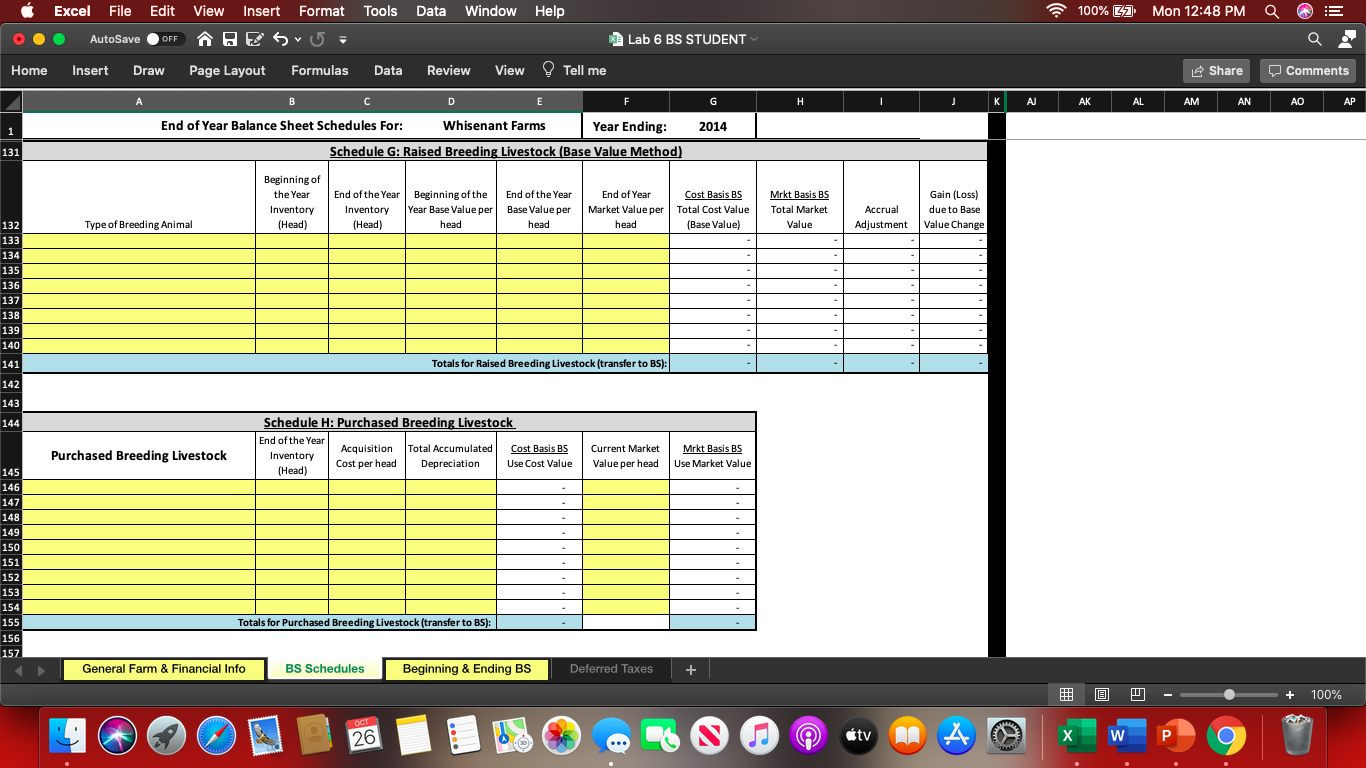 PM E View Insert Format Tools BES = AutoSave OFF Lab 6