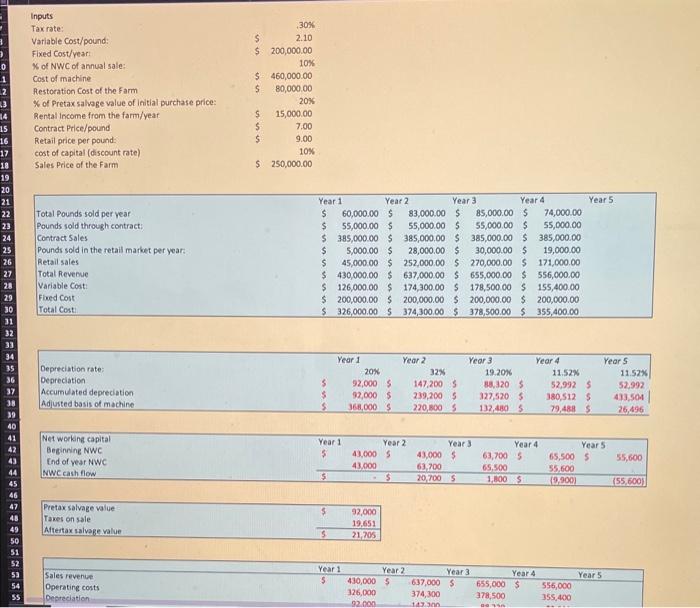 why do the NPV IRR and payback seem off for this problem?