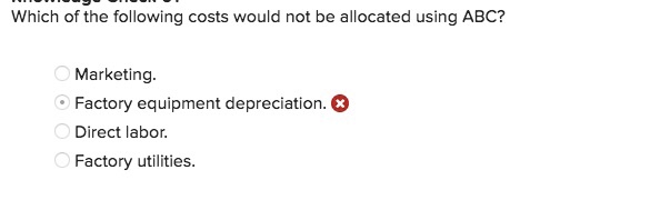 considered a(n) unit-level activity batch-level activity product-level activity customer-level activity organization-sustaining activity