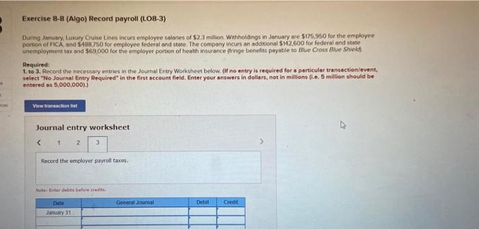 transaction/event, select "No Journal Entry Required" in the first account field, Enter