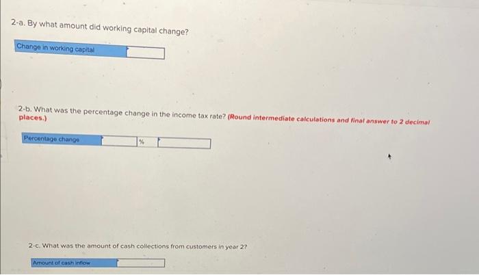 showed the following summarized data: -One-third was credit sales. tDuring Year 2