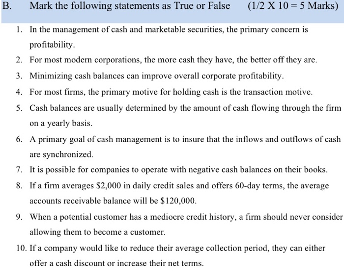 5: (L06) (10 Marks) A. Smart Co Sales made on credit. On