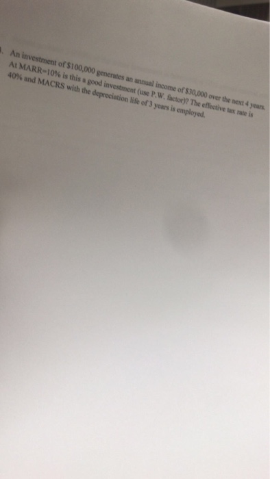 borrowed at 10% annual interest rate to be paid back in 3