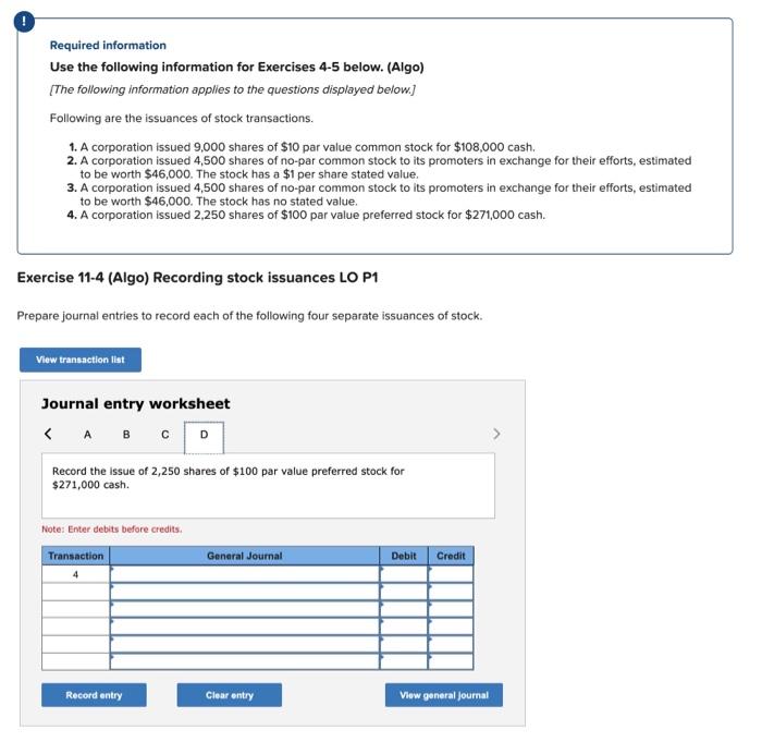 issued 9,000 shares of $10 par value common stock for $108,000 cash.