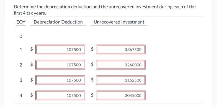 be solved using MACRS-GDS Electric generating and transmission equipment is placed in