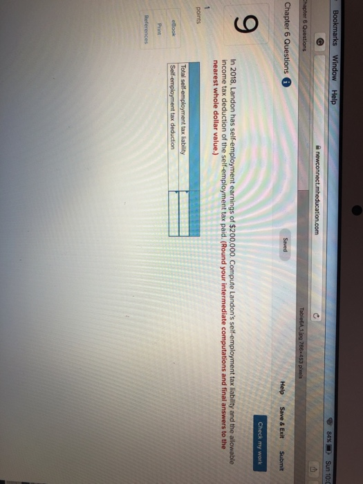  ions Chapter 6 Questions Help Save & Exit Submit Check my