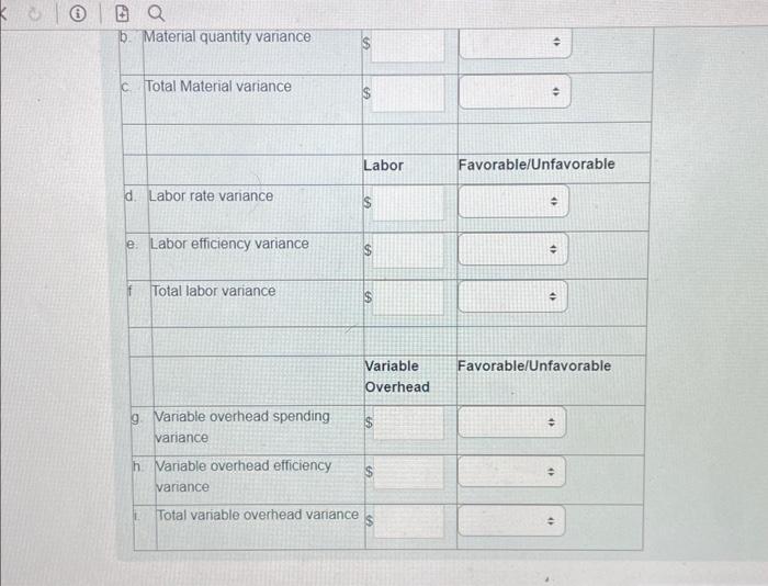 their products Glow firelights. Their cost accountant has sought your help in