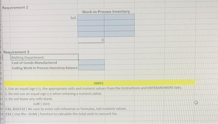 of August 2018: Beginning Work-in-Process Inventory: units: - costs: - Started in