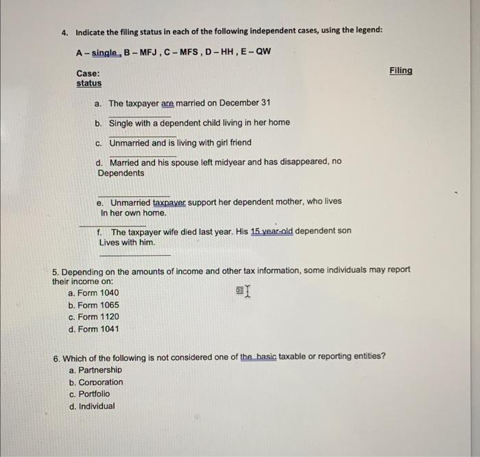 for 2021 were $62,000. Federal income tax of $6,500 was withheld from
