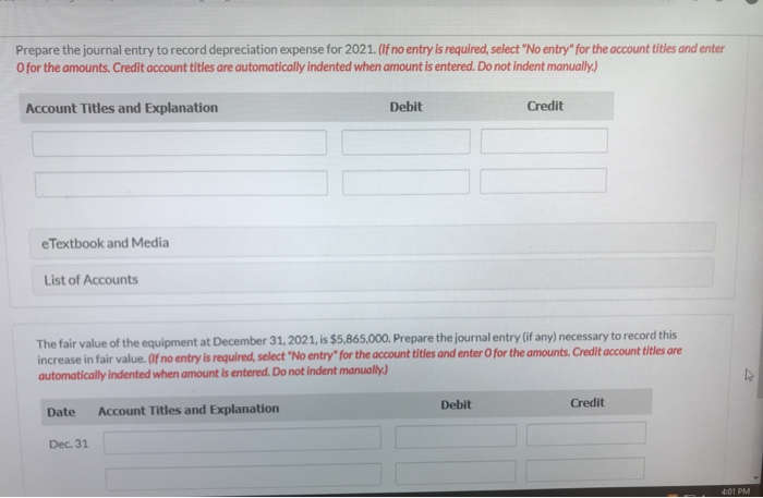 owned by Vaughn Company at December 31, 2020. Cost Accumulated depreciation to