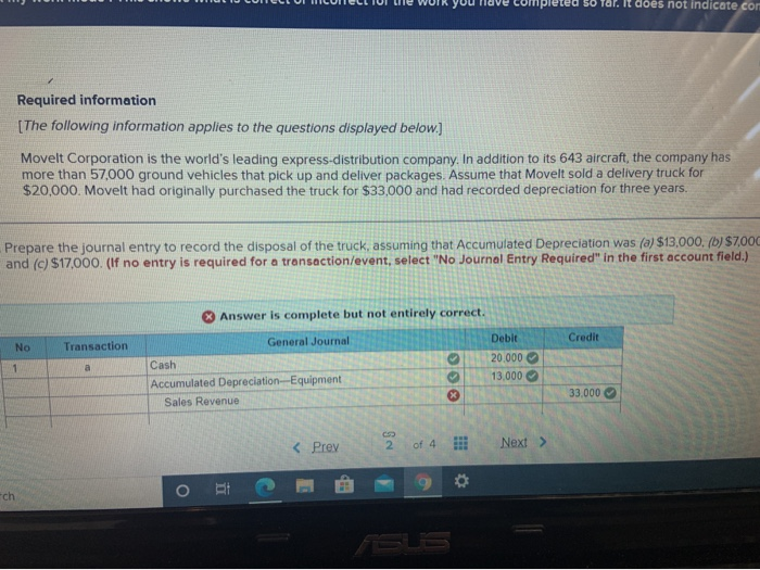  leted so does not indicate con Required information [The following information