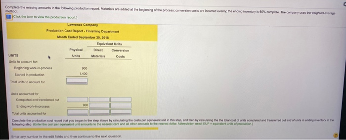 (6) (0) Direct Conversion Total COSTS Materials Costs Costs Costs to account