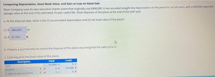  Computing Depreciation, Asset Book Value, and Gain or Loss on Asset