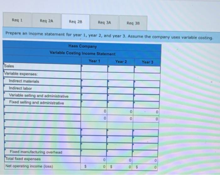 first year of operations, Hans produced 60.000 units and sold 60.000 units.