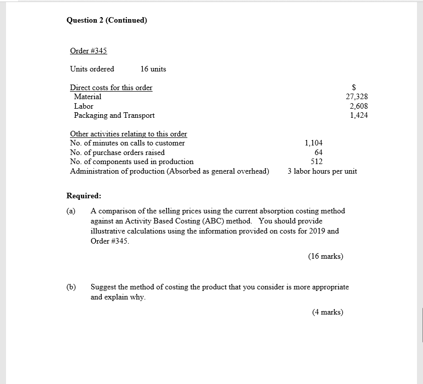 a local market. Because of the competitiveness of the market, the CEO