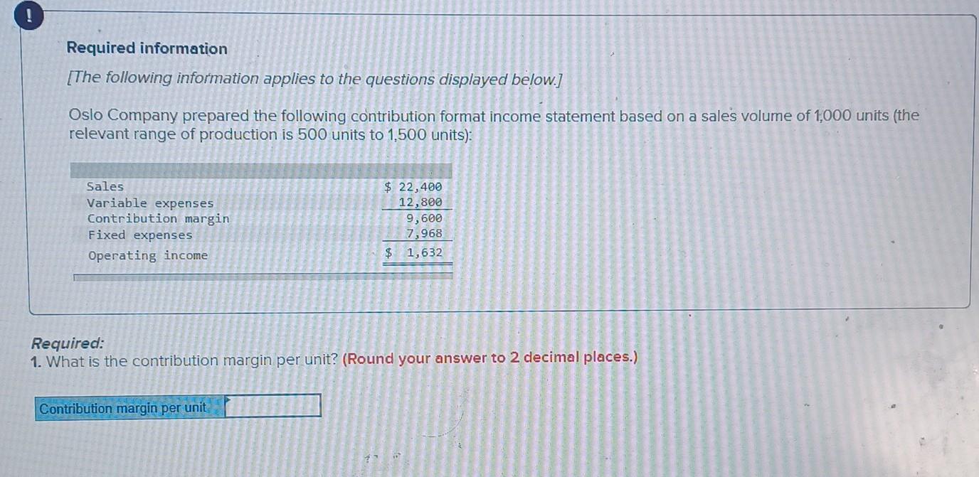  please indicate the process for each. Required information [The following information