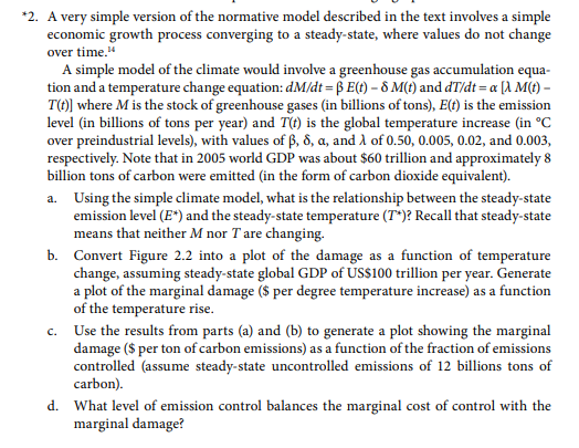 Please help *2. A very simple version of the normative model described