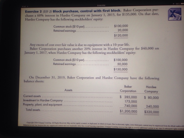  44 PM Exercise 2 (zo 2) Block purchase, control with first