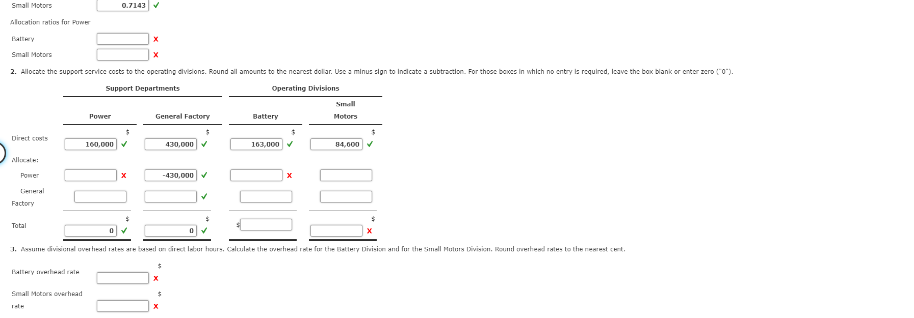 is divided into two operating divisions: Battery and Small Motors. The company